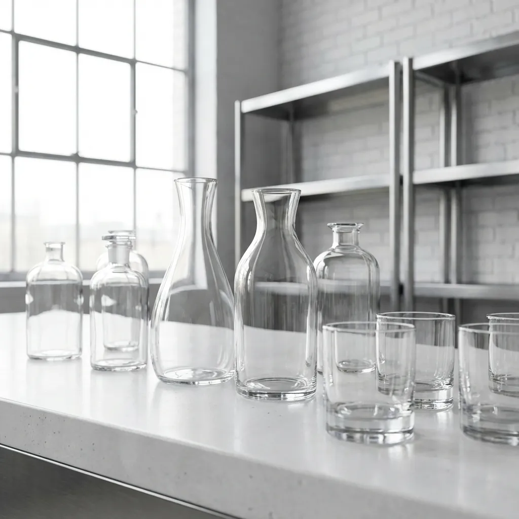 Premium Glassware Background